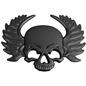 Trimbrite T1929 3D Emblem Skull Matte - All