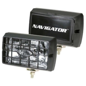 Navigator Nv-1204 X 6 Clear Fog Light With Stone Guard And Cover - All