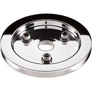 Billet Specialties 83120 Polished Bbc 1 Groove Lower Pulley - All