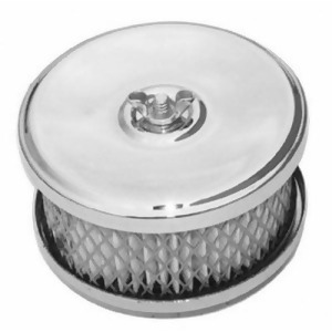 Chrome 4 X 2 Dish Style Air Cleaner Set 2 58 Nec - All