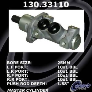 Brake Master Cylinder Centric 130.3311 - All