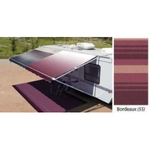 Carefree of Colorado Rv Vinyl Replacement Patio Awning Fabric 16' Bordeaux - All