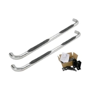 1130302041 Trail Fx Stainless Nerf Step Bars Ford F150 Super Cab - All