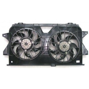 Dual Radiator and Condenser Fan Assembly Apdi 6015108 - All