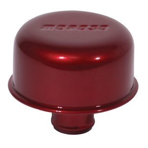 Moroso 68718 Red Powder Coated Push-In Valve Cover Breather - All