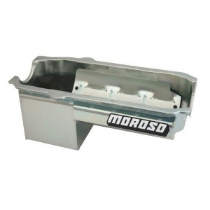 Moroso 21017 Oil Pan With Partitioned Tray For Chevy Small-Blocks Engines - All