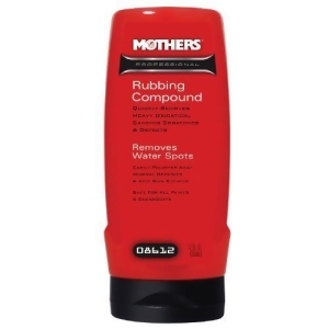 Mothers 08612 Professional Rubbing Compound 12 Oz. - All