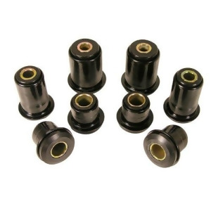 Prothane 7-217-Bl Black Front Control Arm Bushing Kit With Shells - All