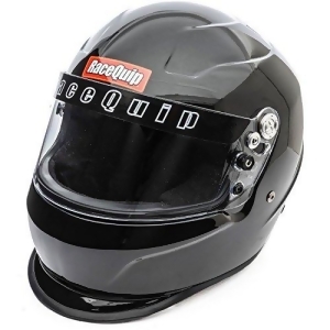 Racequip 273001 Gloss Black X-Small Pro15 Full Face Helmet Snell Sa-2015 Rated - All
