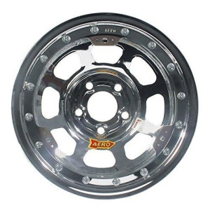 Aero Race Wheel 53-285040 15X8 4In 5.00 Chrome - All