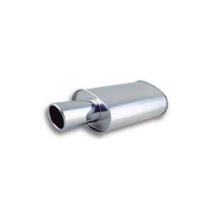 Vibrant 1046 Streetpower Oval Muffler With Tip - All