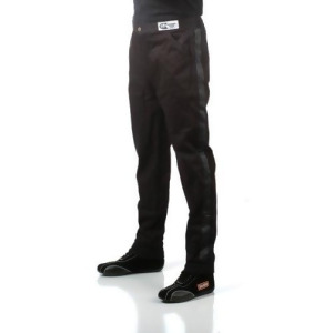 Racequip 112008 112 Series Xxx-Large Black Sfi 3.2A/1 Single Layer Driving Pant - All