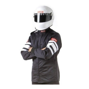 Racequip 121007 121 Series Xx-Large Black Sfi 3.2A/1 Multi-Layer Driving Jacket - All