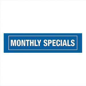 Monthly Specials Sign - All