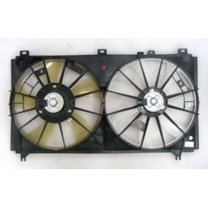 Dual Radiator and Condenser Fan Assembly Apdi 6025107 fits 06-11 Lexus Is250 - All