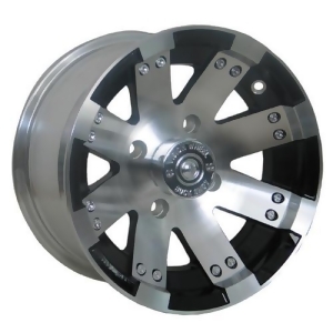 Vision Wheel 158128136Bw2 Vision Aluminum Wheel 158 Buckshot Black 12X8 - All
