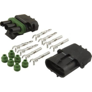 Weather Pack Connector Kit 3-Pin - All