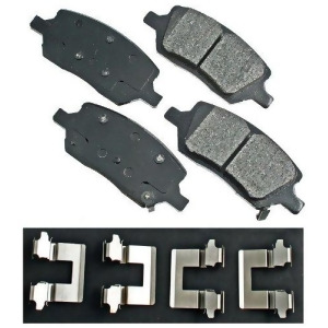 Disc Brake Pad-ProACT Ultra Premium Ceramic Pads Rear Akebono Act1093 - All