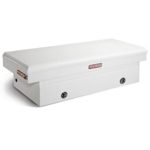Weather Guard 116302 Extra Wide Steel Saddle Box - All