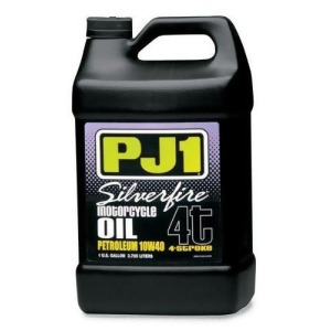 Pj1 Silverfire 4T Extra Premium Motor Oil 10W40 1Gal. 9-32-1G-Pet - All