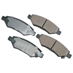 Disc Brake Pad-ProACT Ultra Premium Ceramic Pads Rear Akebono Act1337 - All