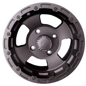 Vision Wheels 161-128110B2 Vision Aluminum Wheel 161 Bruiser Black 12X8 - All