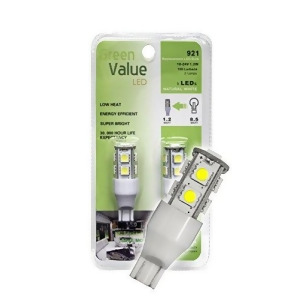 1 2 pk 921 Base Led Replacement Bulb 100 Lum 10-24v Natural White 15004V total 2 bulbs - All