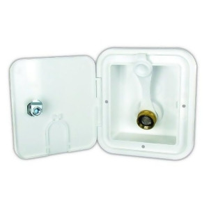Jr Products Bge12-6-A Polar White City Water Hatch With 1/2 Mpt - All