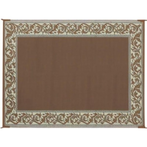 Ming's Mark Ra7 Brown/Beige 9' X 12' Classical Reversible Mat - All