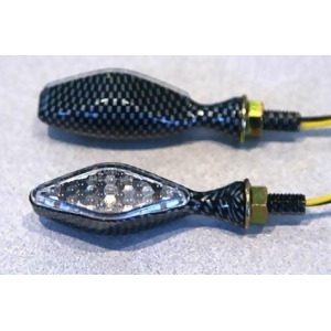 K S 25-8921 Led Ultra Mini-Marker Lights Diamond W/Eyelid C.f. 13 Leds - All