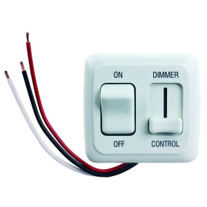 Jr Products 15205 White Led Dimmer On/Off Switch - All