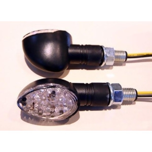 K S 25-8931 Led Ultra Mini-Marker Lights Oval C.f. Long Stem 15 Leds - All