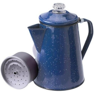 Gsi Outdoors 15154 8 Cup Blue Enameled Steel Percolator - All