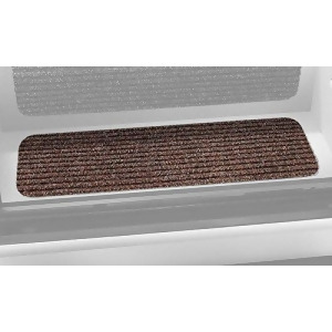 Prest-o-fit 5-3091 Decorian Step Huggers For Rv Landings Sierra Brown 10 In. x 23.5 In. - All