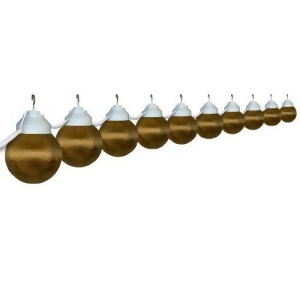 Polymer Products 163200515 Bronze 10 Globe String Light - All