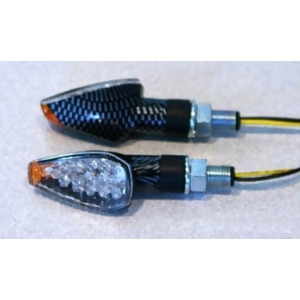 K S 25-8946 Led Ultra Mini-Marker Lights Triangle W/Amber Tip C.f. Shor - All