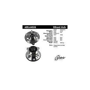 Centric 405.44006E Rear Wheel Hub And Bearing Assembly - All