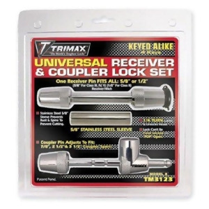 Trimax Tm3123 Universal Receiver And Coupler Lock - All