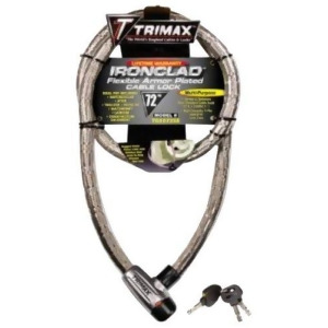 Trimax Tg3072Sx Gladiator Series Armored Cable 72In. X 26Mm Diameter - All