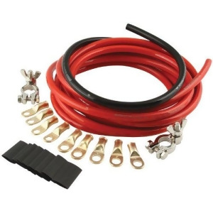 Quickcar Racing Products 57-009 Battery Cable Kit with Terminals and Power Rings - All