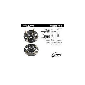 Centric 405.40001E Standard Axle Bearing And Hub Assembly - All