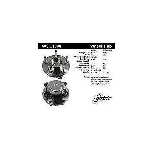 Centric 405.61000E Standard Axle Bearing And Hub Assembly - All