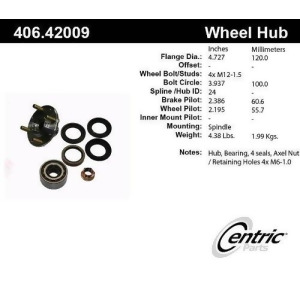 Centric 403.40001E Wheel Hub Assembly - All