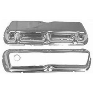Racing Power R9239 Chrome Sb Ford 5.0 L Valve Cover Unbaffled Includes - All