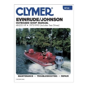 Clymer Publications/Intertec B736 Clymer Manual Evin/Jhnsn 48-235 Hp Ob 73-90 - All