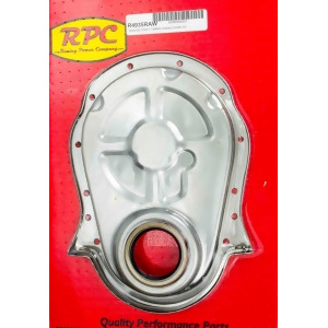 Racing Power Co-Packaged R4935Raw Bbc Steel Timing Chain Cover Unplated - All