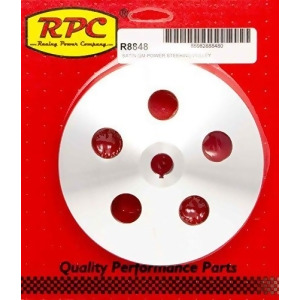 Racing Power Company R8848 Satin Aluminum Swp Groove Pulley - All