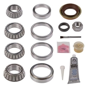 Axle Differential Bearing and Seal Kit Rear National Ra-303-a - All