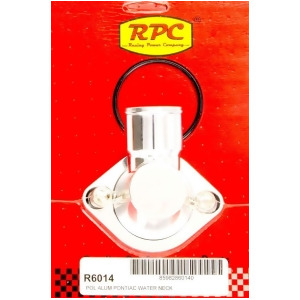 Racing Power R6014 Polished Aluminum Water Neck - All