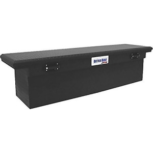 63In Crossover Classic Single Lid Slim Line Truck Tool Box Black - All